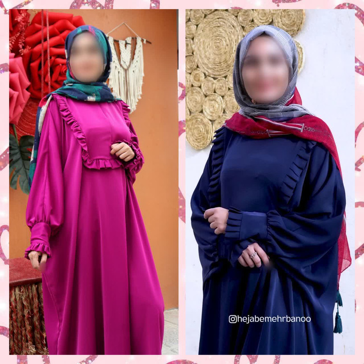 عبای رنگی کلاسیک