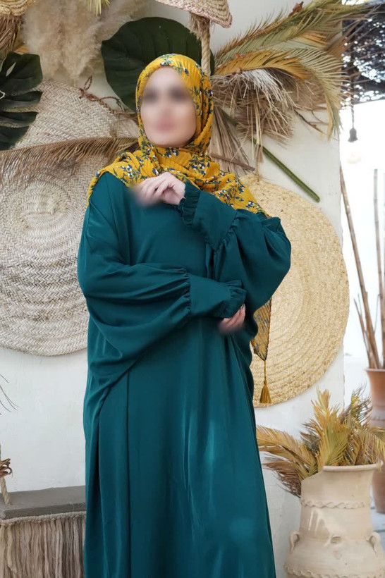 عبای رنگی ساده