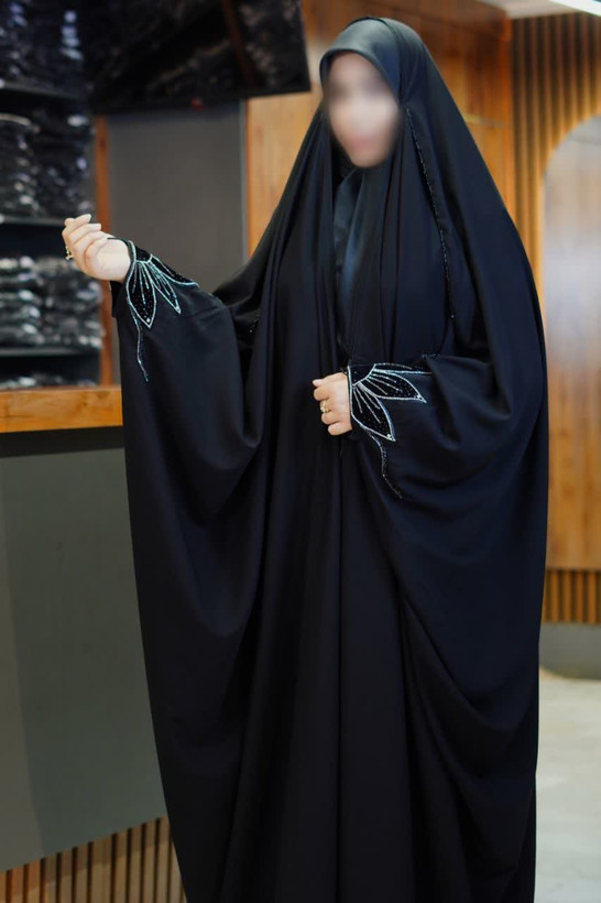 چادر جواهر دوزی طرح افتاب