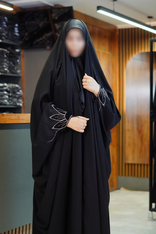 چادر جواهر دوزی طرح افتاب